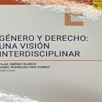 Portada Género y derecho: una visión interdisciplinar