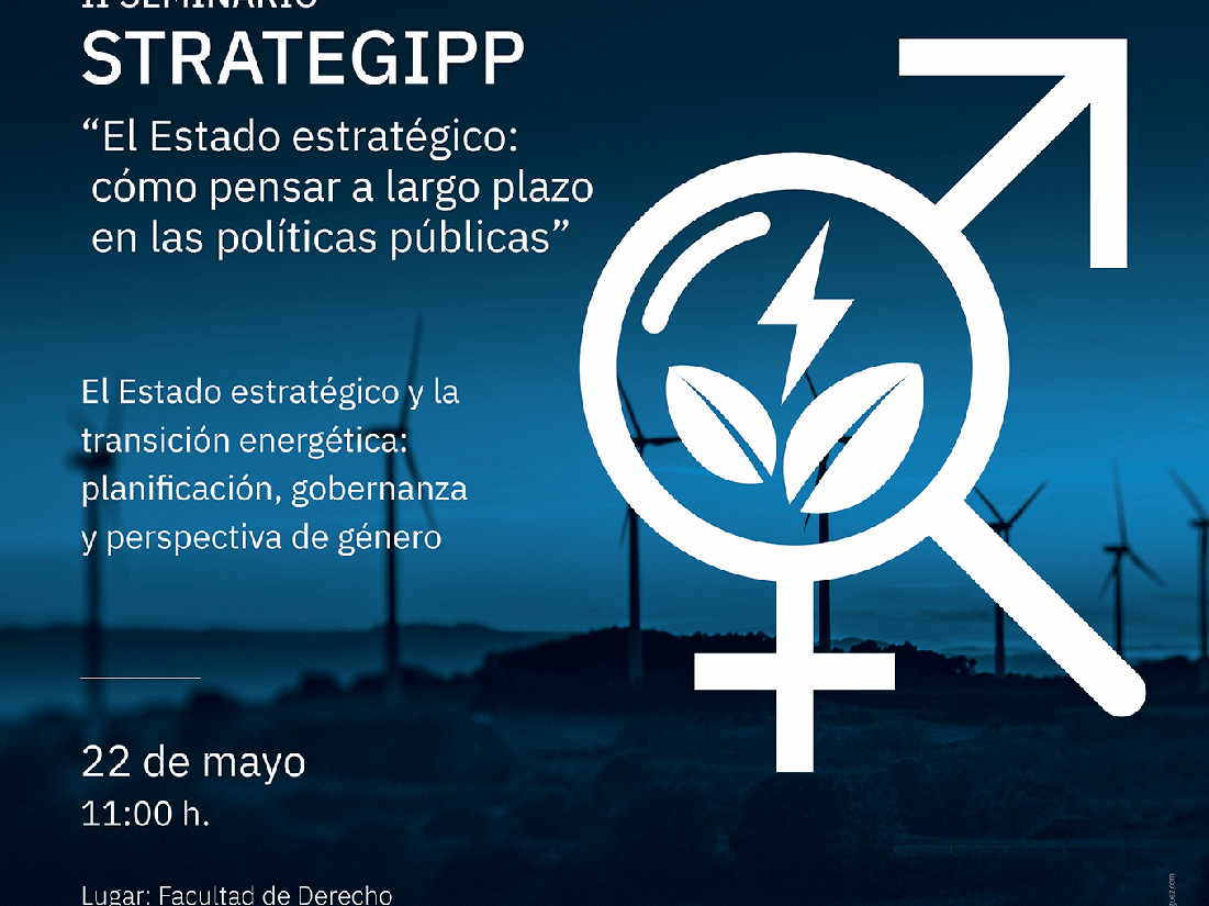DETALLE CARTEL: El Estado estratégico y la transición energética: planificación, gobernanza y perspectiva de género